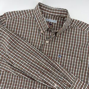Southern Tide Mens Plaid Button Down Shirt Large Long Sleeve Cotton Multi Color